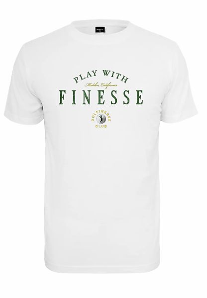 MisterTee T-Shirt "Herren Finesse Tee" günstig online kaufen