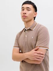 Jack & Jones Poloshirt "JJEPAULOS POLO SS NOOS" mit Logo Stickerei günstig online kaufen