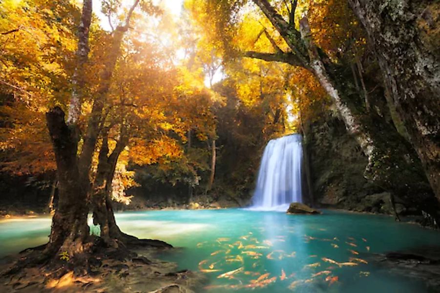 Papermoon Fototapete »Waterfall in Kanchanaburi, Thailand« günstig online kaufen