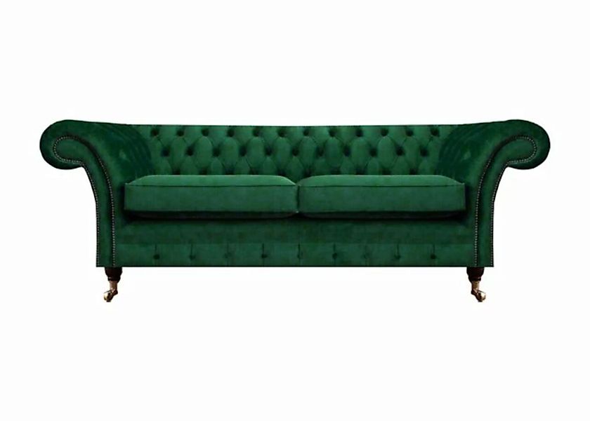 JVmoebel 2-Sitzer Wohnzimmer Grün Sofa Zweisitzer Textil Couch Polstermöbel günstig online kaufen