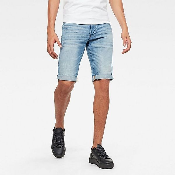 G-Star Herren Shorts 3301 1/2-Length - Blau - Medium Aged günstig online kaufen