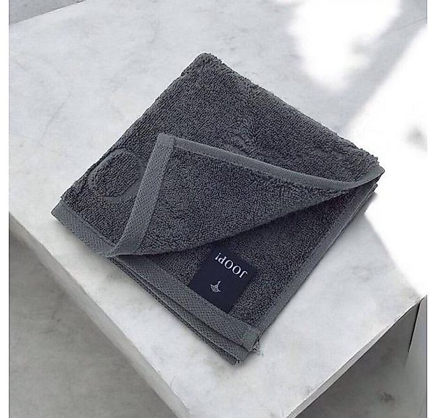 JOOP! Handtücher Uni Cornflower 1670 Anthrazit, 100% Baumwolle (1-St) günstig online kaufen