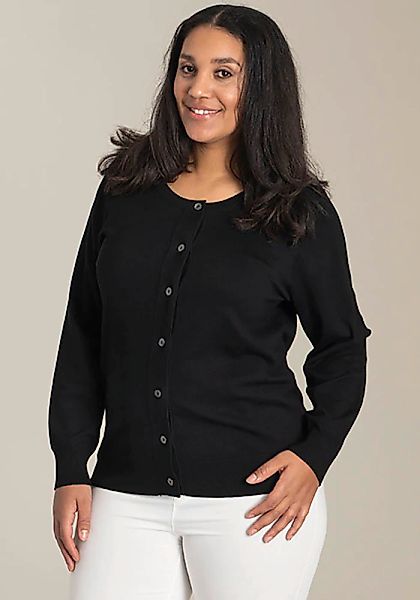 SANDGAARD Strickjacke, mit Knopfleiste und in kurzer Form günstig online kaufen