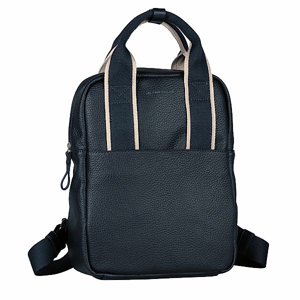 TOM TAILOR Rucksack "Hermia", aus Lederimtat mit zwei farblich passenden Ku günstig online kaufen
