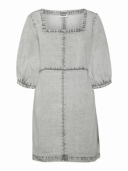 NOISY MAY Kurz Jeanskleid Damen Grau günstig online kaufen