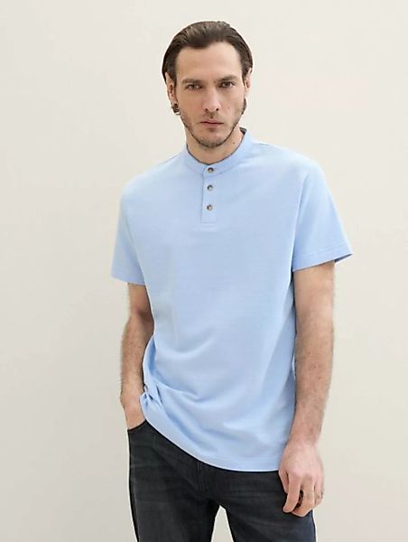 TOM TAILOR Poloshirt Poloshirt mit Stehkragen günstig online kaufen