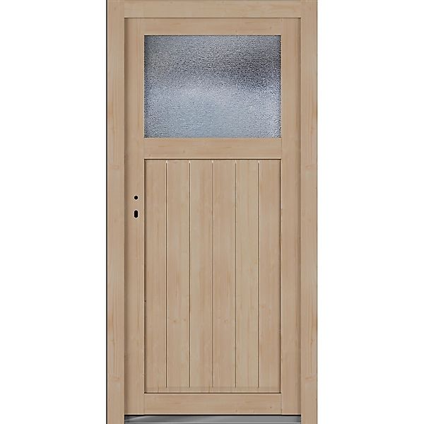 Roro Nebeneingangstür OHE 1002 Fichte 90 cm x 190 cm DIN L günstig online kaufen
