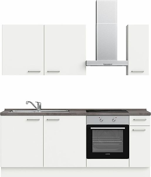 nobilia Küchenzeile ""Touch I"" vormontiert, Ausrichtung wählbar, Breite 21 günstig online kaufen