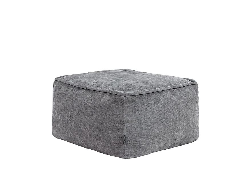 icon Pouf aus Chenille „Amara“ mit Füllung günstig online kaufen