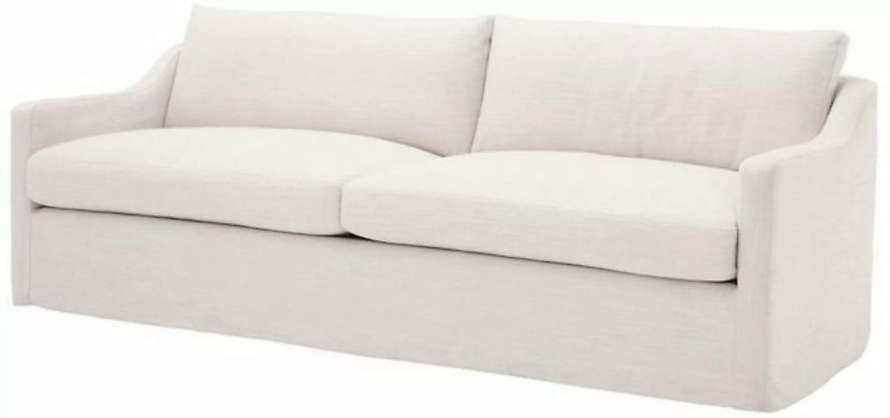 Casa Padrino Sofa Luxus Wohnzimmer Sofa Weiß 230 x 100 x H. 75 cm - Wohnzim günstig online kaufen