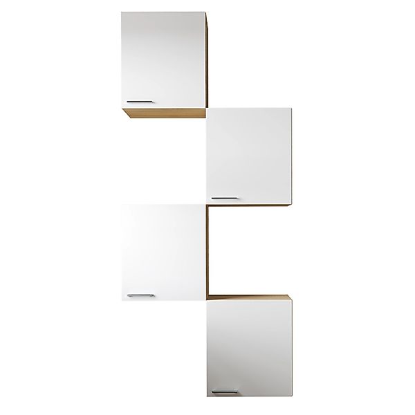 Respekta Küchenmöbel-Set 7 Merle 100 cm Weiß günstig online kaufen