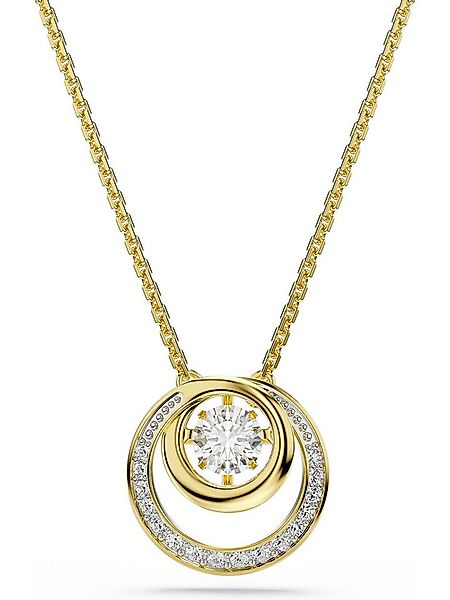 Swarovski Collier Swarovski Damen-Kette Metall 1 Swarovski-Kristall günstig online kaufen