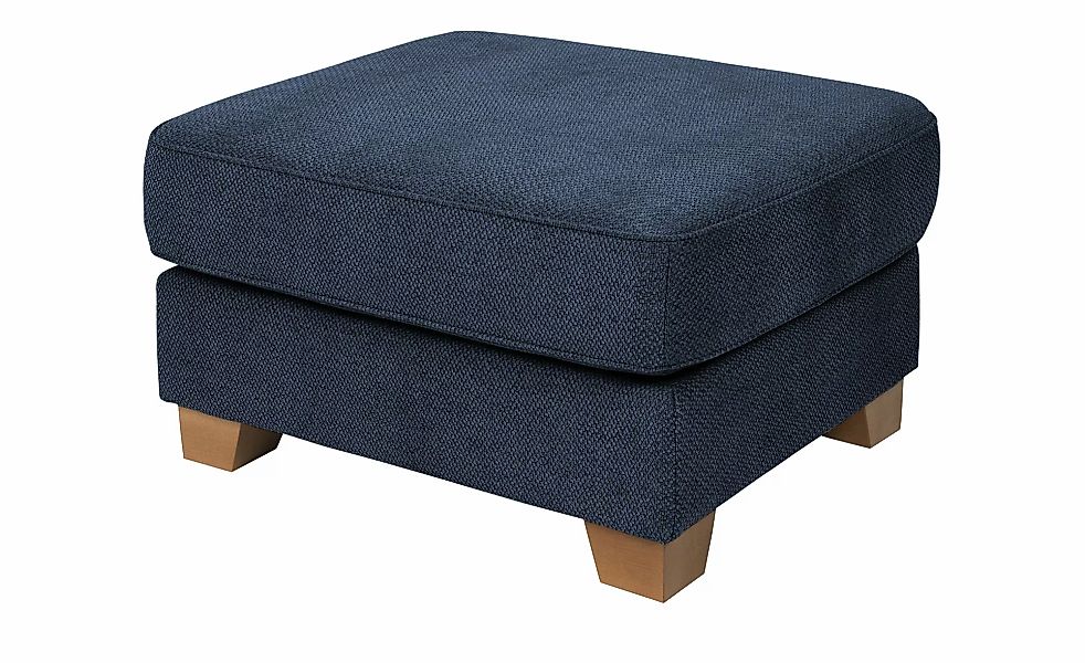 SOHO Hocker  Franka ¦ blau ¦ Maße (cm): B: 75 H: 42 T: 62.0 Polstermöbel > günstig online kaufen