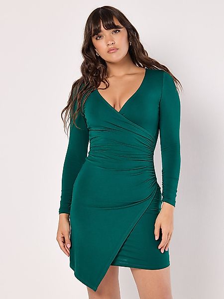 Apricot Partykleid Jersey-Wickelkleid, (1-tlg) mit seitlicher günstig online kaufen