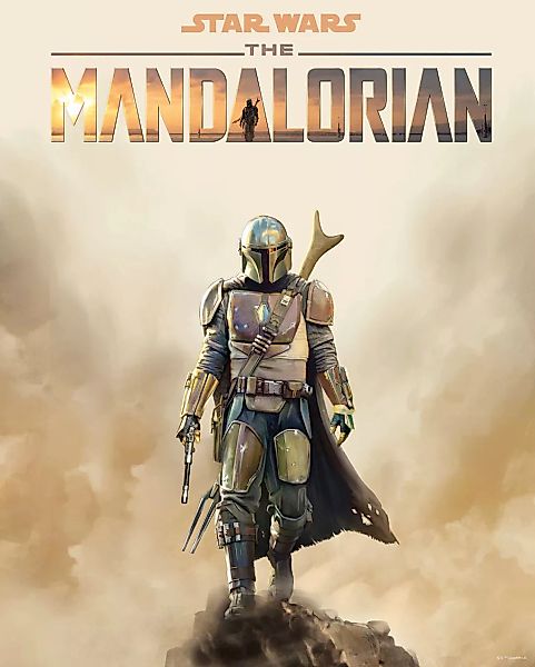 Komar Wandbild "Mandalorian Movie Poster", Disney-Star Wars, (1 St.) günstig online kaufen