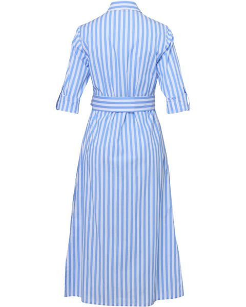 Highmoor Hemdblusenkleid Langes Streifen-Kleid günstig online kaufen