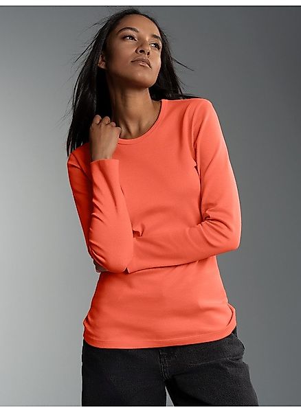 Trigema Longsleeve "TRIGEMA Langarmshirt" 1 Stk. tlg. günstig online kaufen