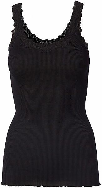 rosemunde Spitzentop "Babette Silk Top" umgedrehter Vintage-Spitzenbesatz, günstig online kaufen