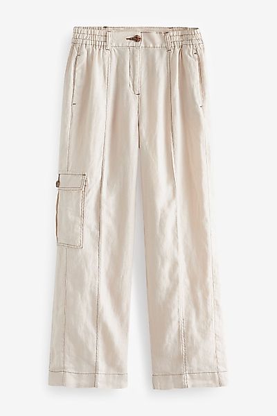 Next Leinenhose Premium-Hose mit weitem Bein günstig online kaufen