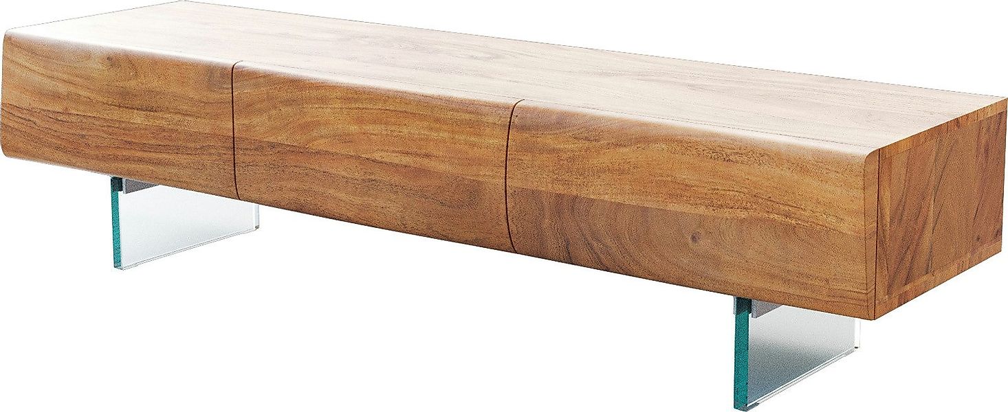 DELIFE Lowboard New, Live-Edge Akazie Natur günstig online kaufen