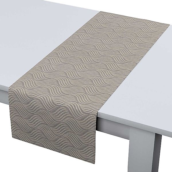 Tischläufer, grau-beige, 40 x 130 cm, Imperia Premium (144-09) günstig online kaufen