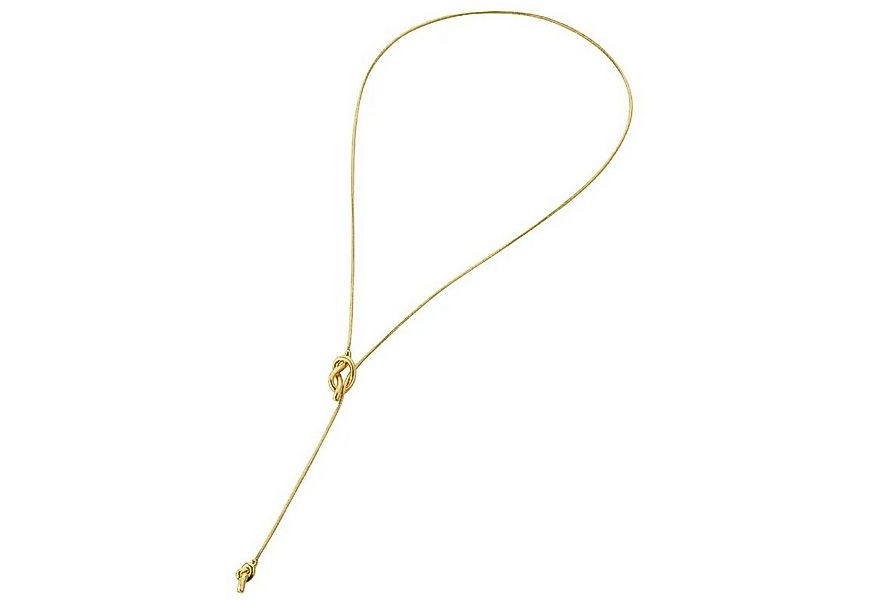 KARMA Lange Kette Pulloverkette 65 cm Gold Damen Edelstahl vergoldet (Gesch günstig online kaufen