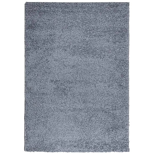 vidaXL Teppich Shaggy Hochflor Modern Blau 140x200 Cm 1954193 günstig online kaufen