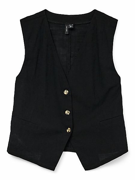 Vero Moda Kurzweste "VMCAIA SL VEST WVN NOOS" günstig online kaufen