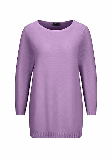 GOLDNER Rundhalspullover "Kurzgröße Eleganter Baumwollpullover, Halbarm" U- günstig online kaufen