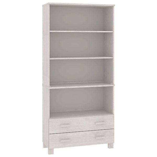vidaXL Highboard HAMAR Massivholz Kiefer Weiß 3100935 günstig online kaufen