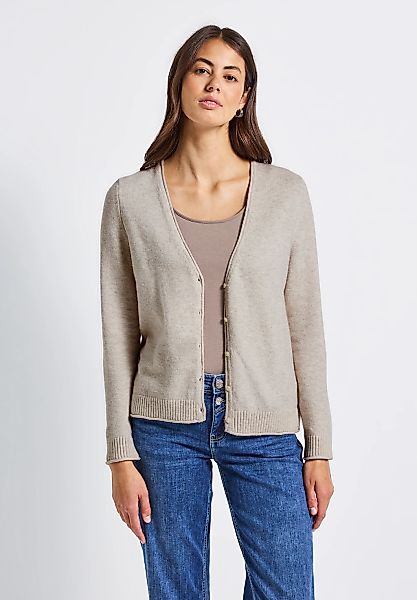 STREET ONE Cardigan, aus Baumwolle mit Stretchanteil günstig online kaufen