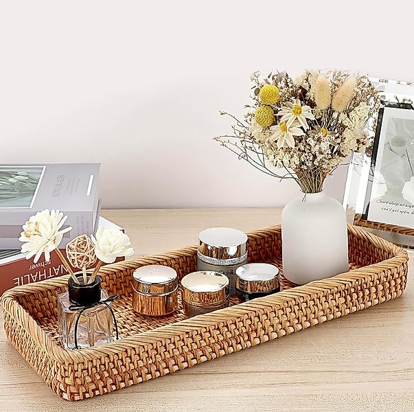 BlingBin Aufbewahrungskorb Rattan Badezimmer Geflochten KöRbe günstig online kaufen