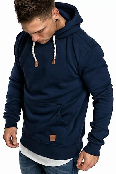 REPUBLIX Sweatshirt ERIC Herren Basic Kapuzenpullover Hoodie günstig online kaufen