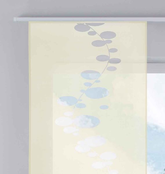 Gardinenbox Schiebegardine, Klettband, blickdicht, Raumtrenner Flächenvorha günstig online kaufen