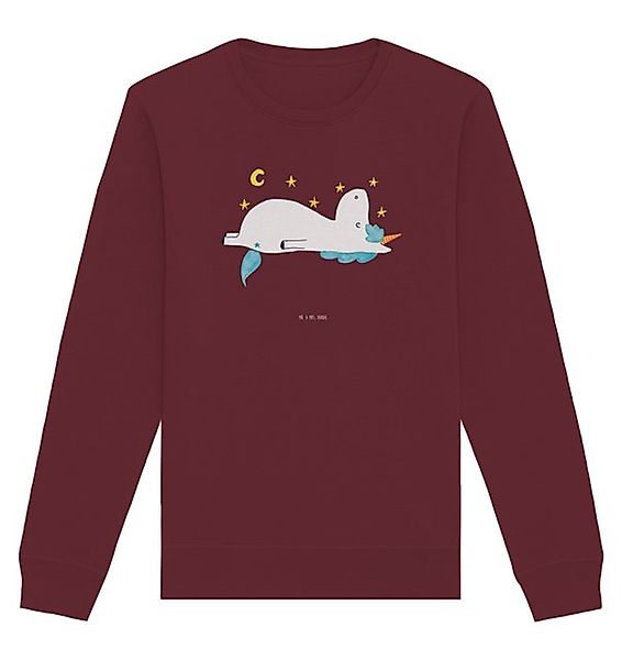 Mr. & Mrs. Panda Longpullover Einhorn Sternenhimmel Größe L - Burgundy - Ge günstig online kaufen