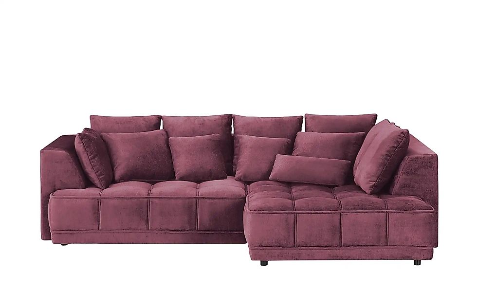 switch Ecksofa  Tiga ¦ lila/violett ¦ Maße (cm): B: 285 H: 88 T: 205.0 Pols günstig online kaufen