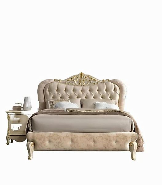 JVmoebel Bett Bett Möbel Doppelbett Chesterfield Möbel Design Betten Italie günstig online kaufen