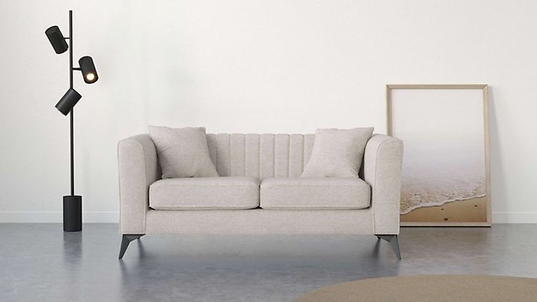 Places of Style 2-Sitzer "MATTHEW elegantes Designsofa, Maße B/T/H: 170/86/ günstig online kaufen