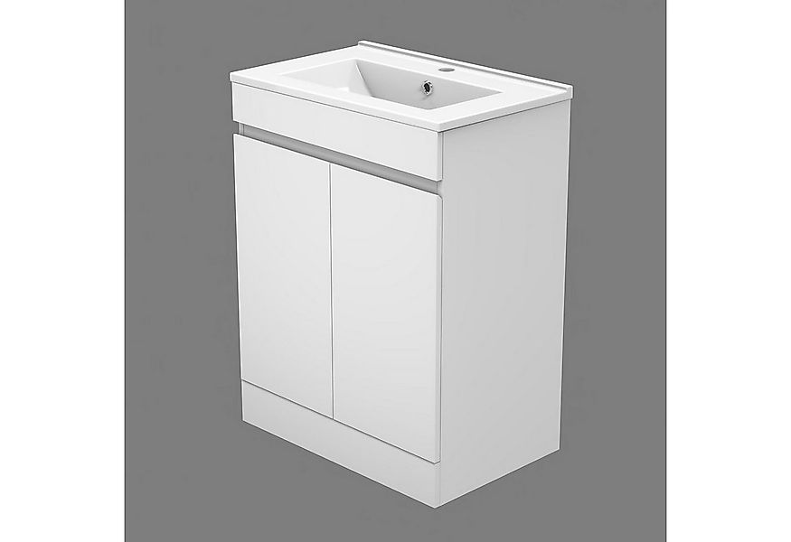 duschspa Waschtisch Badmöbel in 60 cm Standschrank günstig online kaufen