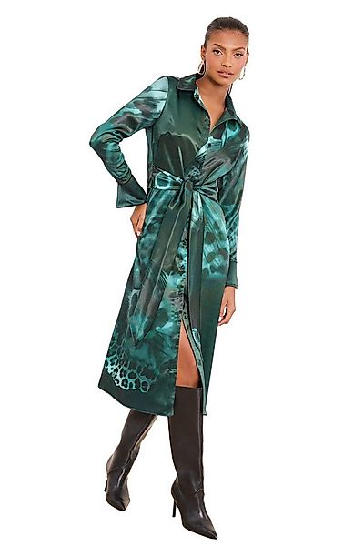 LIPSY Midikleid Lipsy Midi-Hemdkleid aus Satin mit Animalprint (1-tlg) günstig online kaufen