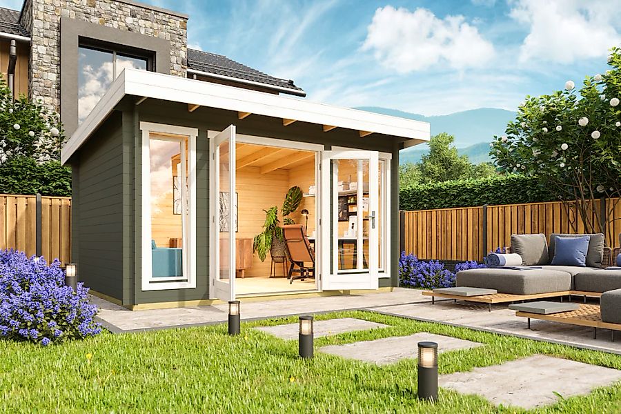 Nordic Holz Gartenhaus "DORSET 2" günstig online kaufen
