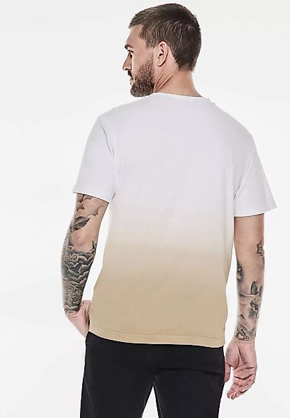 STREET ONE MEN T-Shirt, mit Wording günstig online kaufen