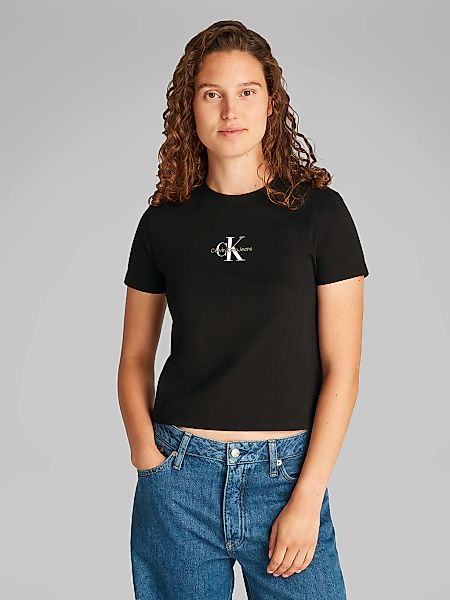 Calvin Klein Jeans T-Shirt "MONOLOGO BABY TEE", mit Logo günstig online kaufen