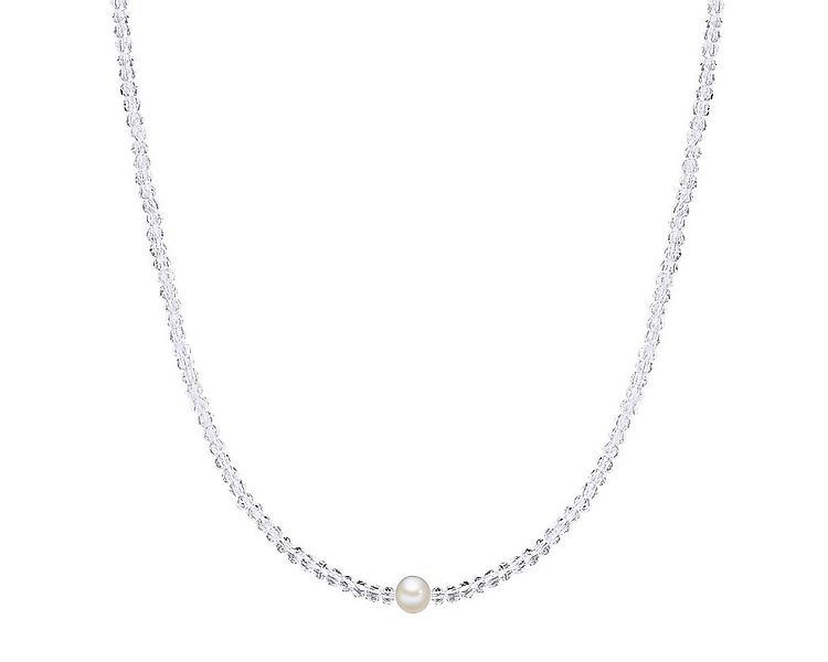 Valero Pearls Perlenkette silber, mit Süßwasser-Zuchtperle günstig online kaufen