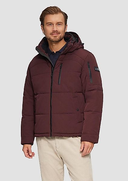 s.Oliver Winterjacke Outdoor-Jacke Wasserabweisende Steppjacke mit abnehmba günstig online kaufen