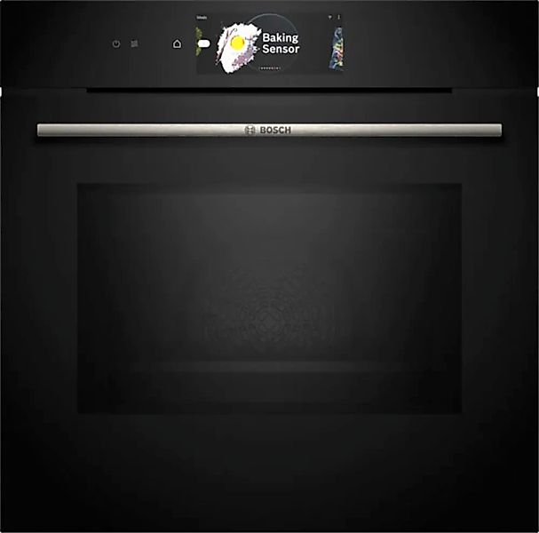 BOSCH Backofen mit Mikrowelle Serie 8 "HMG778NB1" mit 1-fach-Teleskopauszug günstig online kaufen