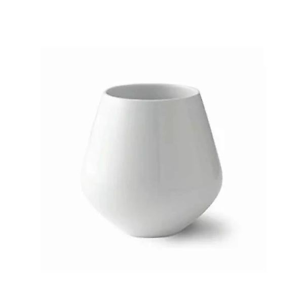 White Fluted Vase 15cm günstig online kaufen