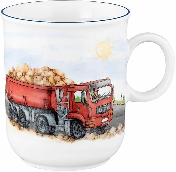 Seltmann Weiden Becher "Compact, Auf der Baustelle" Becher mit Henkel 0,25 günstig online kaufen