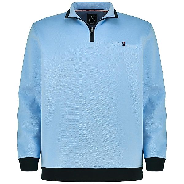 Hajo Sweatshirt "Stay Fresh", bügelfrei Farbe lichtblau Größe: 3XL günstig online kaufen