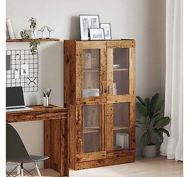 vidaXL Bücherregal Highboard Altholz-Optik 82,5x30,5x150 cm Holzwerkstoff, günstig online kaufen